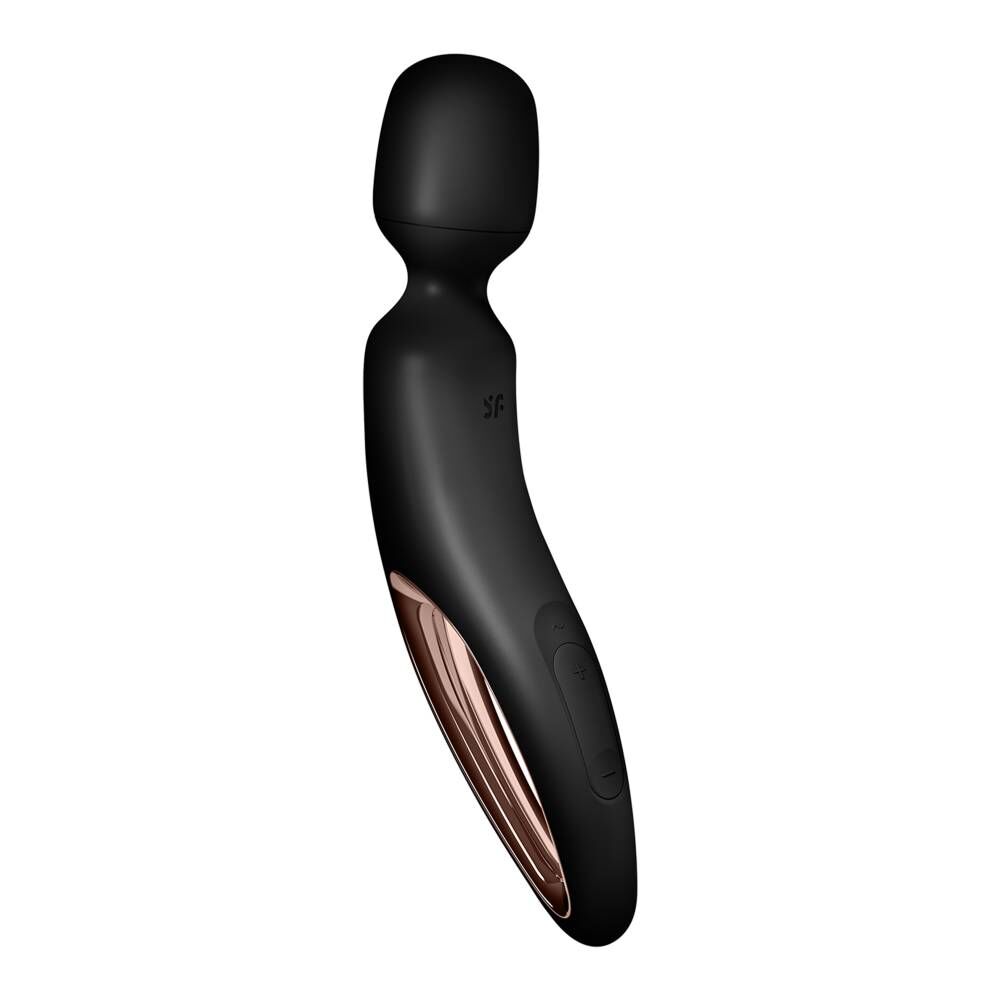Large View Satisfyer Wand-erland 50 Mode Black Bodywand