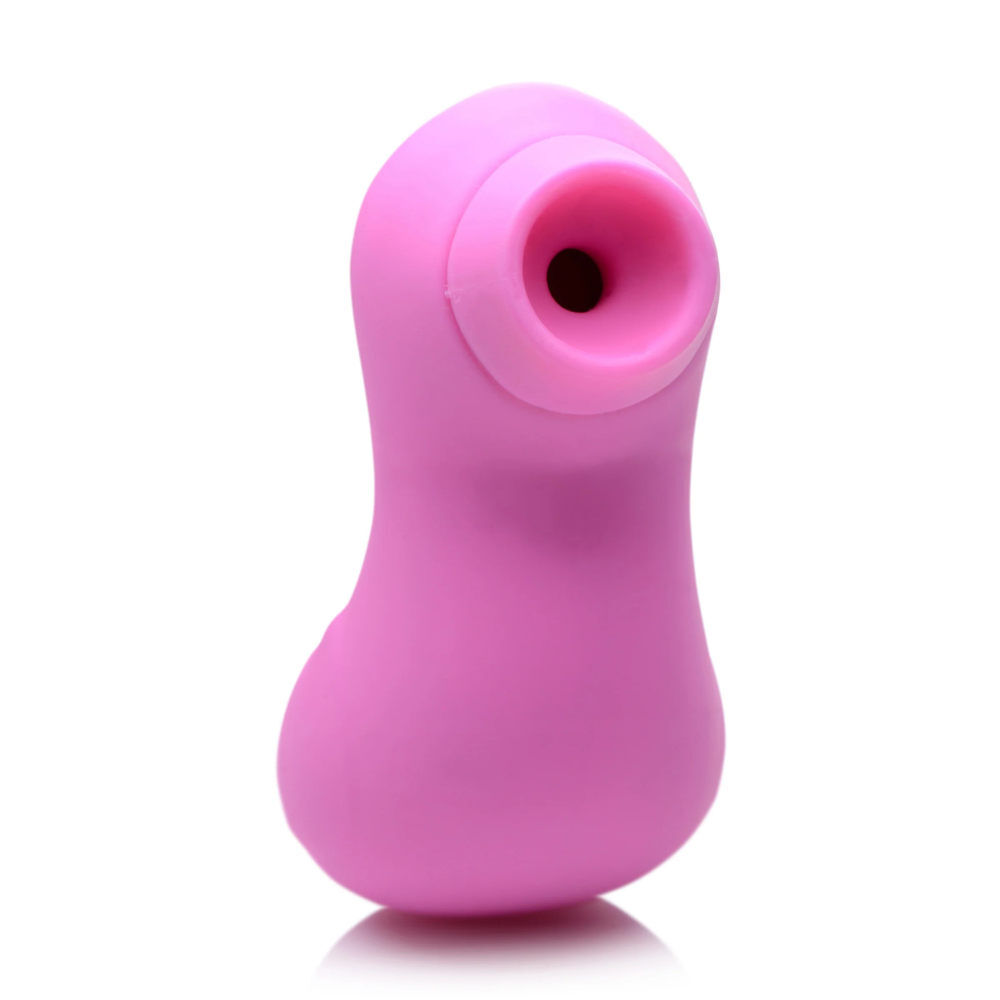 Large View Sucky Ducky Silicone Clitoral Stimulator Pink
