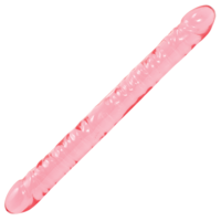 18" Translucent Double Dildo