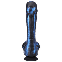 8.5" Tendril Thrusting Cock + Balls