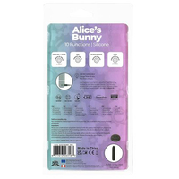 Alices Bunny Rechargeable Bullet w Rabbit Sleeve Pink