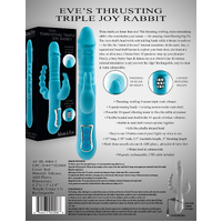 5" triple Joy Thrusting Rabbit Vibrator