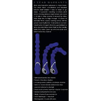 10" Bad Ass Vibrating Anal Beads