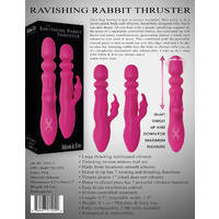 8.5" Ravishing Thrusting Rabbit Vibrator