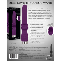 5" Deep Love Thrusting Wand Massager