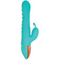 4" Thrusting Heated Rabbit Vibrator