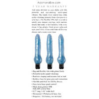 8.5" Blue Dolphin Vibrator