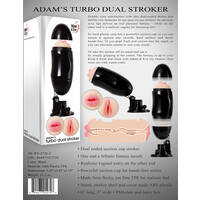 Turbo Dual Pussy + Ass Stroker
