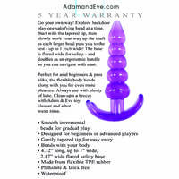 4" Bumpy Delight Butt Plug