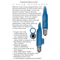 Blue Dolphin Finger Vibrator