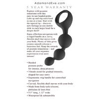 5" Triple Prostate Anal Beads