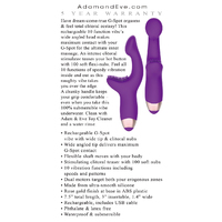 3" Silicone Pleasure G Spot Vibrator
