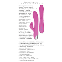 4" Clit Tickling Rabbit Vibrator