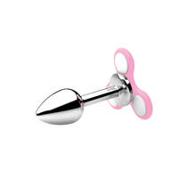 3.5" LED Spinner Butt Plug