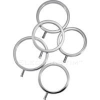 32mm eStim Metal Cock Rings x5