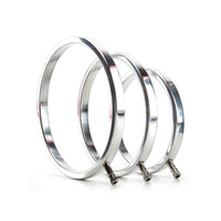 Estim Metal Scrotal Rings X3