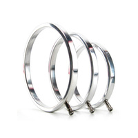 eStim Metal Scrotal Rings x3
