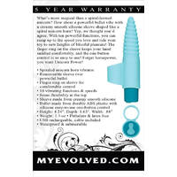 Unicorn Finger Vibrator