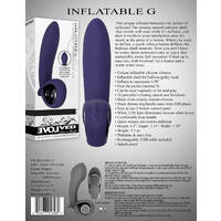6" Inflatable G-Spot Vibrator