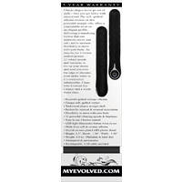 8.5" Quilted Love Vibrator
