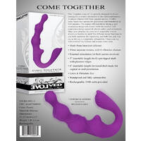 6" Vibrating Strapless Strap On
