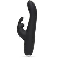 9" Greedy Girl Slimline Rabbit Vibrator