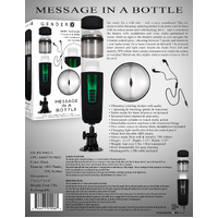 Message Bottle Automatic Stroker