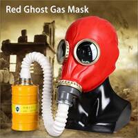 Full-Head Rubber Gas Mask
