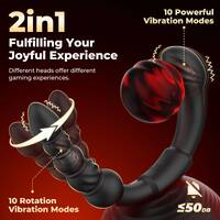 Dual-Ended Prostate Vibrator