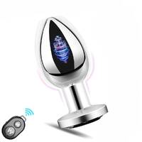 Butt Plug With Remote Vibration
