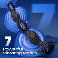 Remote Vibrating Anal Beads