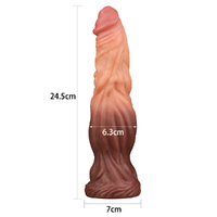 9.5" Silicone Cock