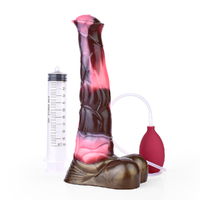 10" Wild Squirting Horse Cock
