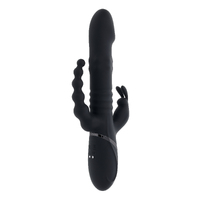Playboy Pleasure Big Bunny Energy  26.2cm Usb Rechargeable Rabbit Vibrator With Anal Beads