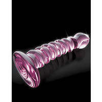 6.5" Curved Glass Dildo