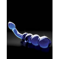 7" Glass Anal Beads