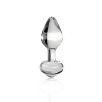 2.5" Glass Butt Plug