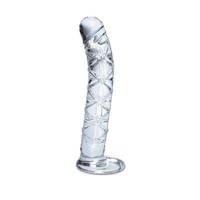 6" Glass G-Spot Dildo