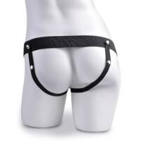 7.5" Hollow Squirting Strap-On + Balls