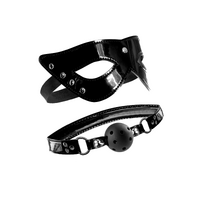 Masquerade Mask & Ball Gag