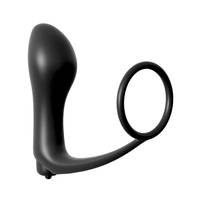 Vibrating Ass-Gasm Cock Lock