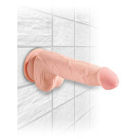 5" Realistic 3D Cock + Balls