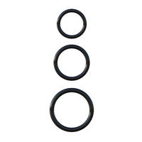 Silicone Cock Rings x3