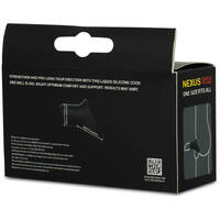 Nexus Rise Liquid Silicone Cock and Ball Sling Black