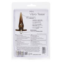 4" Mini Tease Vibrating Butt Plug