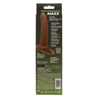 Rechargeable Ribbed Dual Penetrator