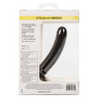 6" Ridged Strap On Probe