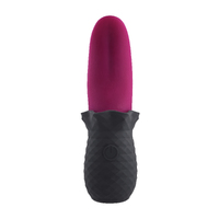 Selopa TONGUE TEASER Pink/Black USB Rechargeable Vibrating Tongue Stimulator