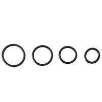 Rubber Cock Rings x4