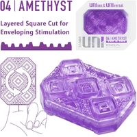Uni Amethyst Textured Stroker